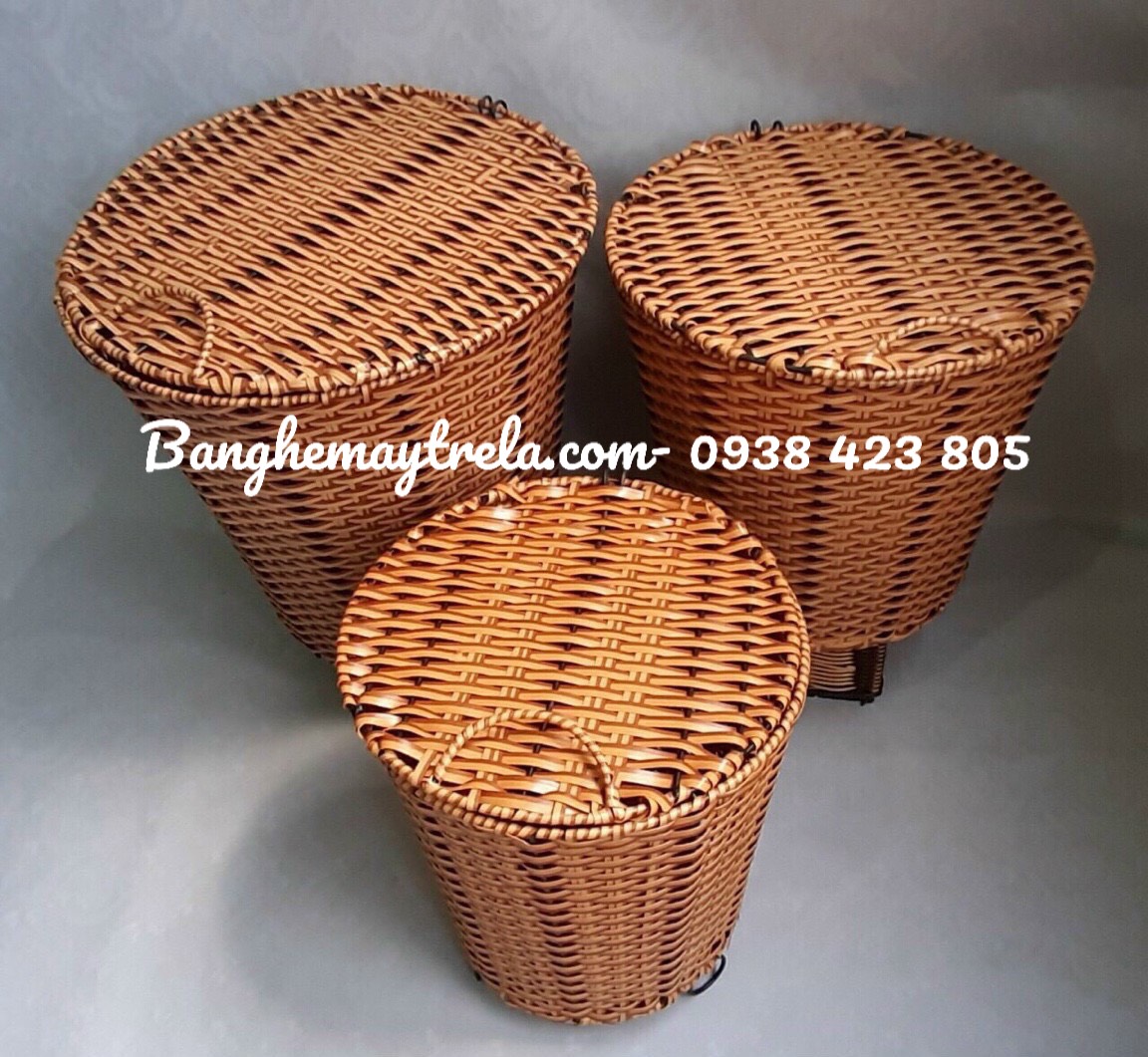 Sọt đựng đồ mây nhựa giá rẻ